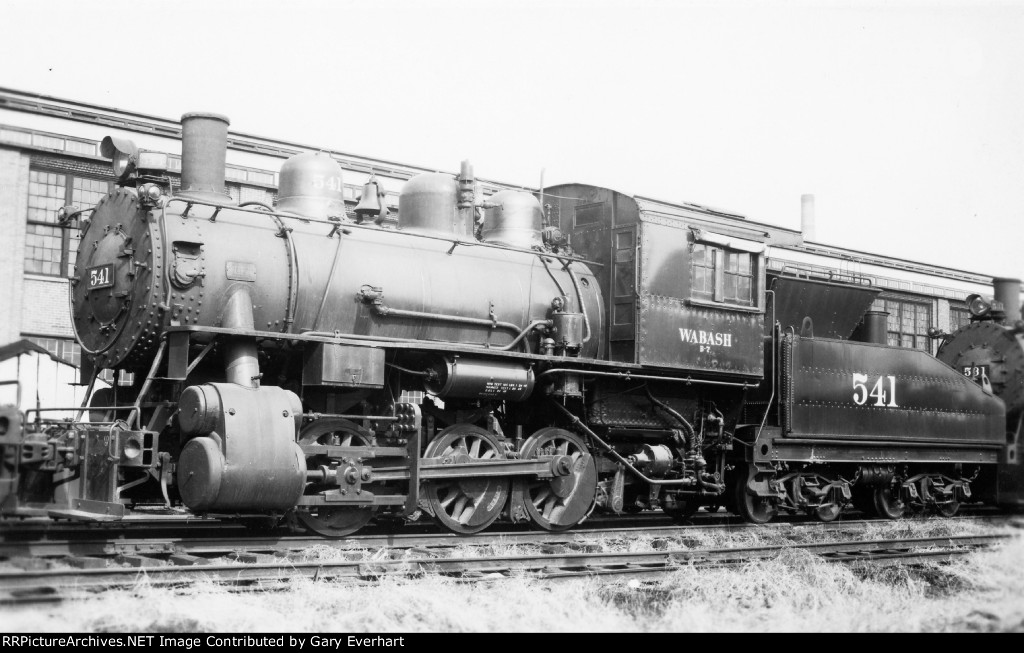 WAB 0-6-0 #541 - Wabash RR